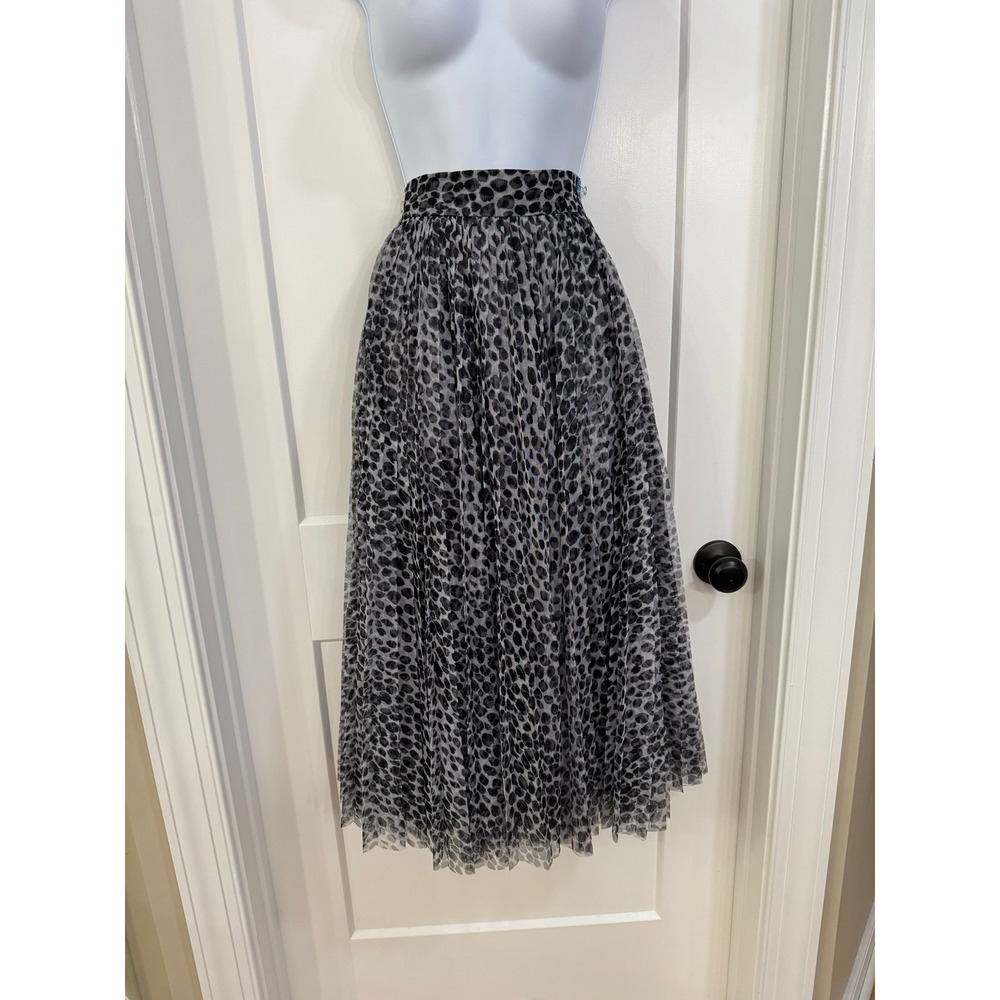 PHILOSOPHY DI LORENZO‎ SERAFINI size 6 leopard print skirt